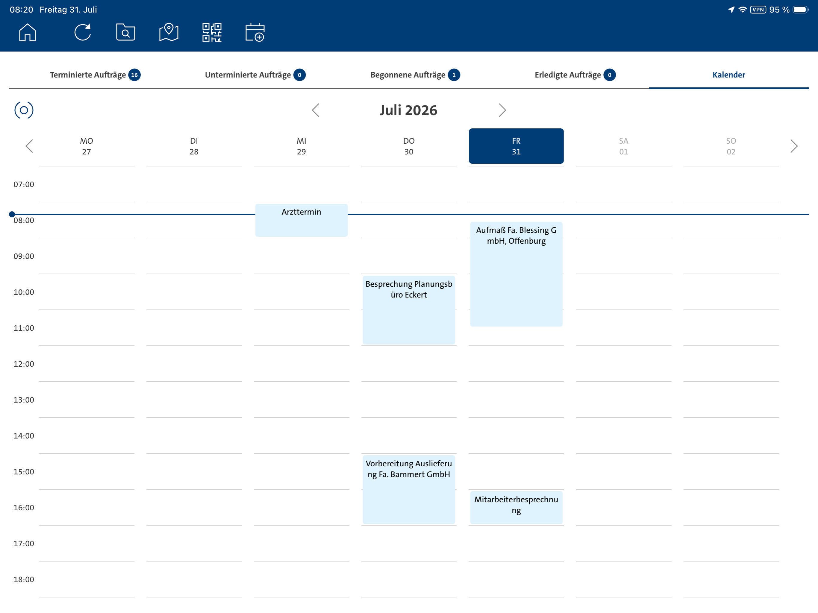Screenshot: STREIT Mobil (neu) — 4:3